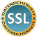 Sicheres Zertifikat SSL Datensicherheit Logo