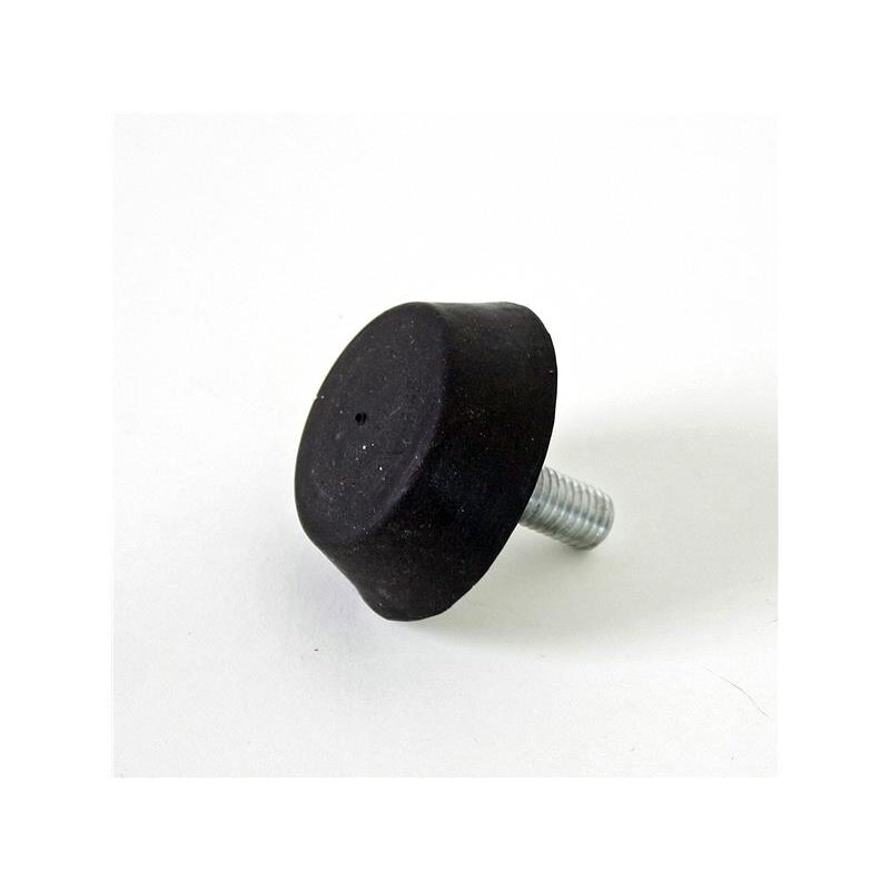 Artikel 68980415 - Gummi-Metall-Anschlagpuffer MGS Durchmesser 30mm Höhe  15mm Gewinde M8 x 23mm Edelstahl 1.4301